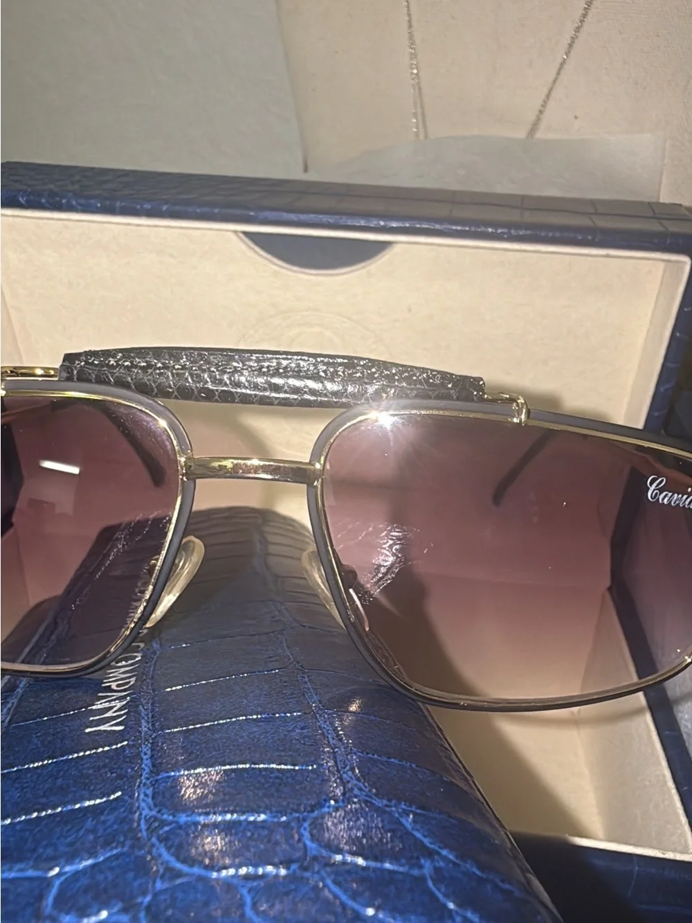 Caviar vintage sunglasses caviar collection ULTRA M3736 new in case